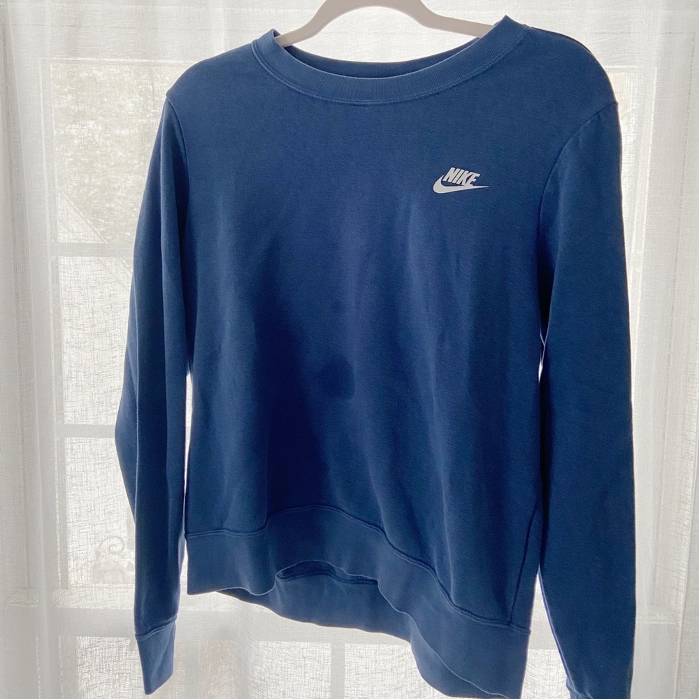 Blue Nike crewneck